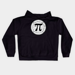 Pi Day pizza Kids Hoodie